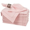 Bedding Craft Cotton Hemstitched Dinner Napkins, Machine Washable, 18x18" - Pack of 12