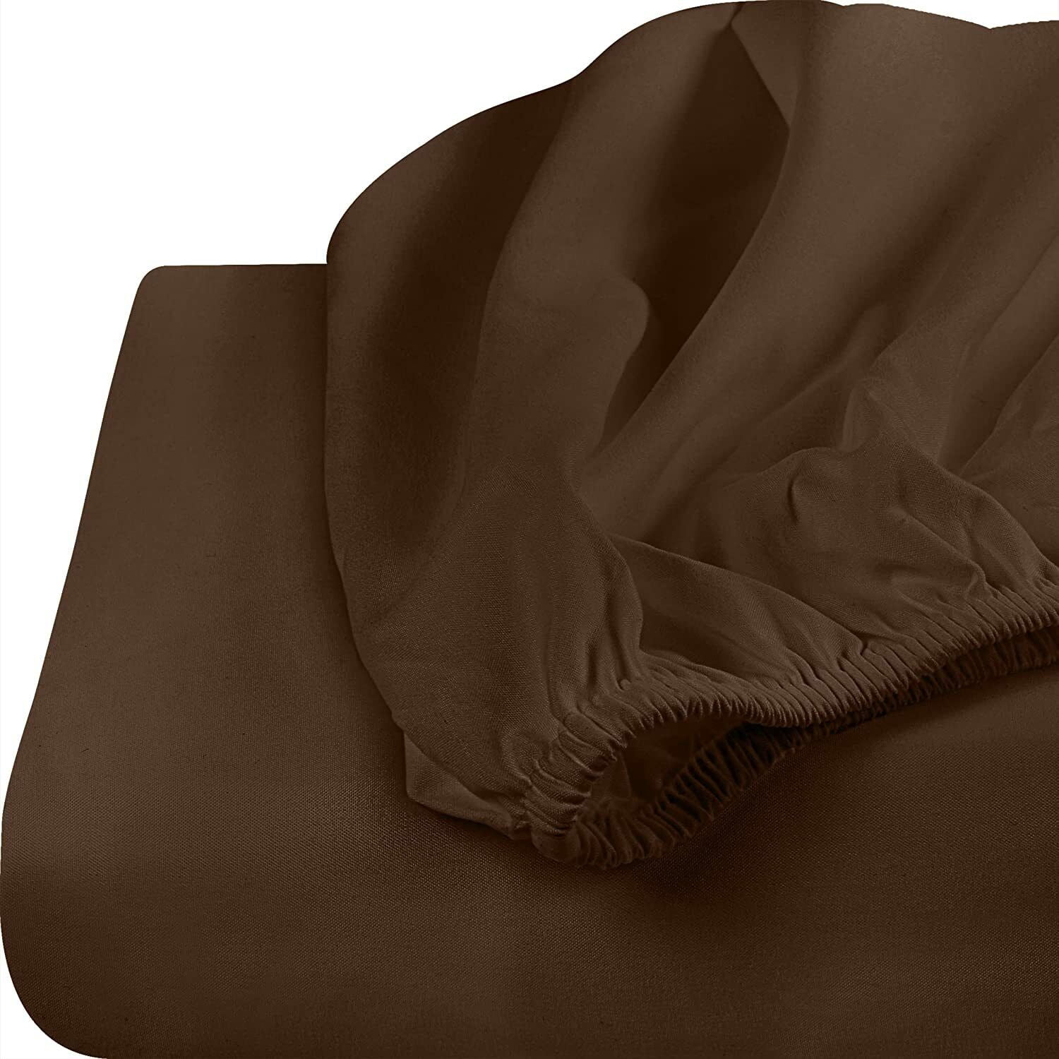 Bedding Deep Pocket Fitted Sheet Easy Care Deep Pocket Bed Sheets