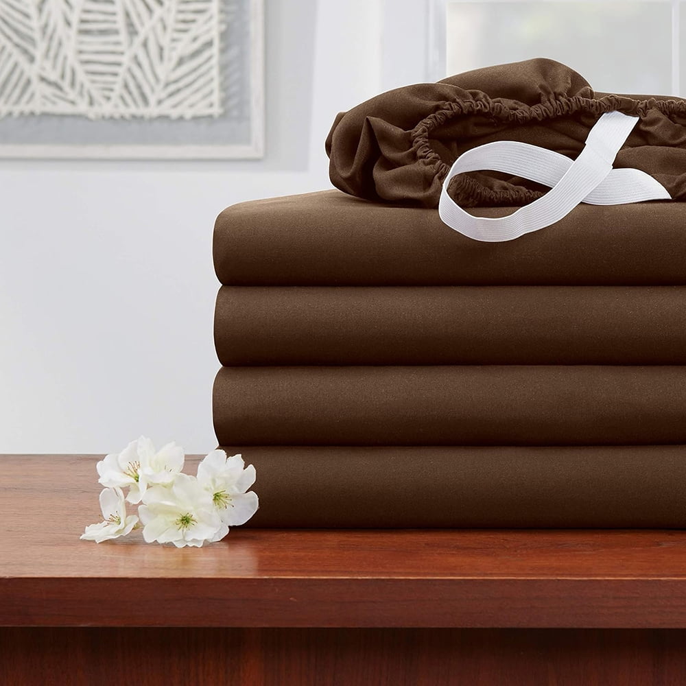 Latex Ice Silk Fitted Sheet – Cooling, Breathable, Deep Pocket For Mattresses Up To 30cm, Blue, 180x200cm - View #11