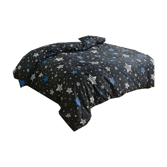 Bedding Duvet Cover Twin/Twin XL Size - Super Soft Lightweight Print Double Brushed Breathable Bedding for Kids & Adults, Zipper Closure, Cooling Duvet Cover (71"x87"), NO Comforter