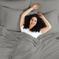 thumbnail image 1 of Bedding Extra Deep Pocket Fitted Sheet, 18-21" Deep Pocket, Ultra Soft Fitted with Corner Elastic Strap, 1 of 7