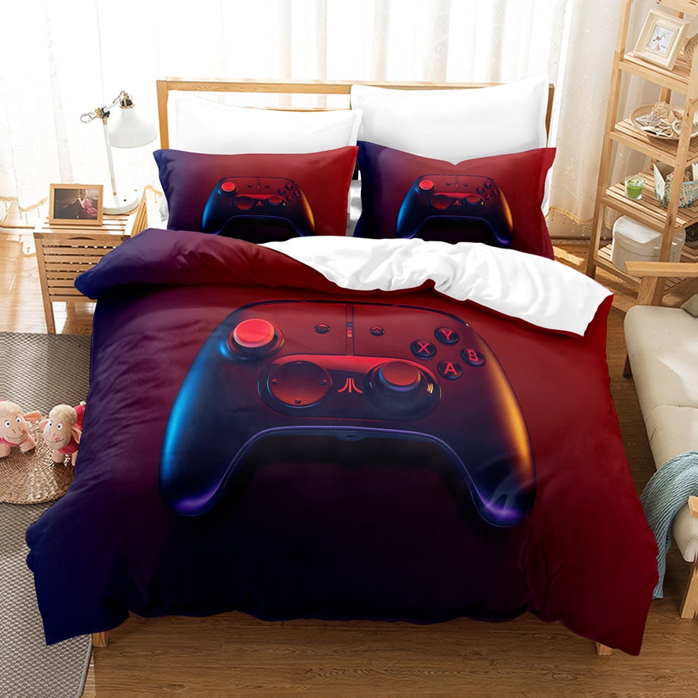 bedding-gamer-comforter-cover-set-twin-size-for-boys-kids-game-room