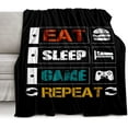 thumbnail image 1 of Bedding Gaming Throw Blanket Super Soft Gamer Gift for Couch Sofa for Kids Boys Teens Video Game 50x40in, 1 of 6