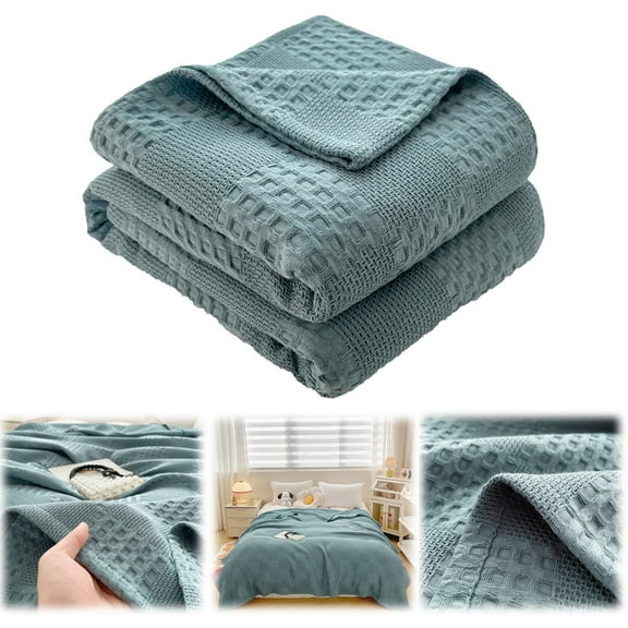 Bedding Pure Cotton Blanket Lightweight Warm Blanket Soft And Breathable Suitable For All Seasons Light Blanket