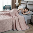 thumbnail image 1 of Bedding Quilt, All-Season Comfort, Soft Brushed Fabric and Cool Silk Filling, Stitch Design, Machine Washable, for Home Bedroom Use, 1 of 9