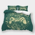 thumbnail image 1 of Bedding Set Comforter Cover Pillowcase Game Controller Print Bedspreads Home Dormitory Bed Gift,California King (98"x104"), 1 of 5