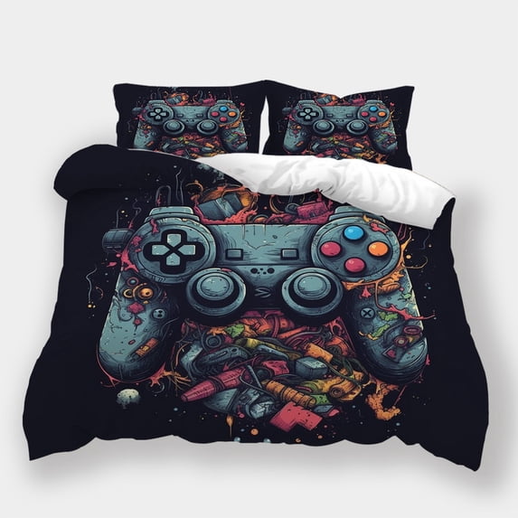 Bedding Set Comforter Cover Pillowcase Teen Adult Newly Design Bedroom Decor Bedspreads,Full (80"x90")