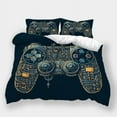 thumbnail image 1 of Bedding Set Comforter Duvet Cover Pillowcase Gamepad Printed Home Textiles Festival Bed Gift,Full (80"x90"), 1 of 5