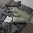 thumbnail image 1 of Bedding Set Duvet Cover Set Twin XL 4 Piece Bed Set with Sheet and Pillowcases for Dorm Room Polyester Reversible Design Easy Care, 1 of 6