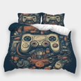 thumbnail image 1 of Bedding Set Fashion Game Handle Printed Comforter Cover Pillowcase Teen Adult Bedspreads,California King (98"x104"), 1 of 5