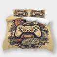 thumbnail image 1 of Bedding Set Fashion Game Handle Printed Comforter Cover Pillowcase Teen Adult Bedspreads,Full (80"x90"), 1 of 5