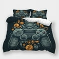 thumbnail image 1 of Bedding Set Fashion Game Handle Printed Comforter Cover Pillowcase Teen Adult Bedspreads,Full (80"x90"), 1 of 5