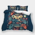 thumbnail image 1 of Bedding Set Game Controller Printed Comforter Cover Pillowcase Teen Adult Stylish Bedspreads,California King (98"x104"), 1 of 5