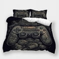thumbnail image 1 of Bedding Set Game Handle Printed Bedspreads Teenager Cool Duvet Cover Set Bed Gift Bedroom Decor,Full (80"x90"), 1 of 5
