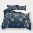 thumbnail image 1 of Bedding Set Game Handle Printed Bedspreads Teenager Cool Duvet Cover Set Bed Gift Bedroom Decor,Full (80"x90"), 1 of 5