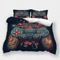thumbnail image 1 of Bedding Set Game Handle Printed Bedspreads Teenager Cool Duvet Cover Set Bed Gift Bedroom Decor,Queen (90"x90"), 1 of 5