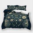 thumbnail image 1 of Bedding Set Gamepad Printed Bedspreads Teen Adult Fashion Comforter Cover Pillowcase,King (90"x104"), 1 of 5