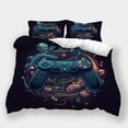 thumbnail image 1 of Bedding Set Gamepad Printed Bedspreads Teenager High Quality Comforter Cover Pillowcase,Twin (68"x86"), 1 of 5