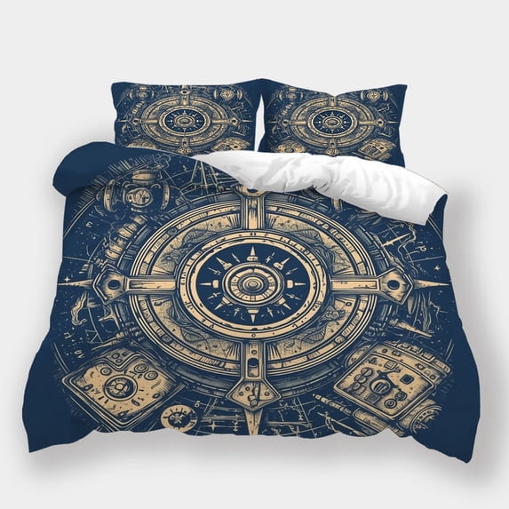 Bedding Set Gamepad Printed Bedspreads Teenager High Quality Comforter Cover Pillowcase,Twin (68"x86")