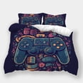thumbnail image 1 of Bedding Set Gaming Theme Comforter Cover Pillowcase Kids Adult Highend Bedspreads Bed Gift,California King (98"x104"), 1 of 5