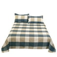 thumbnail image 1 of Bedding Set Soft Breathable Polyester Sheet Set with 2 Pillowcases for All Day Comfort Classic Multicolor Bed Sheets for Home Hotel Dorm Room Essentials Easy Care Bedroom Decor, 1 of 7