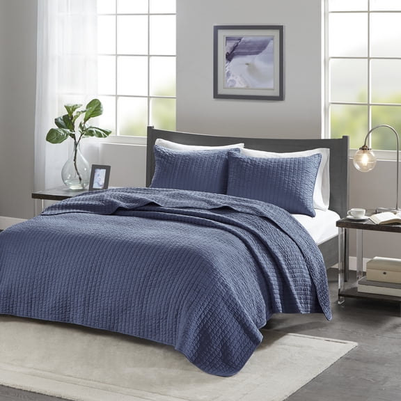 Bedding Sets, 2 Piece Quilt Set Navy Twin/Twin XL, Bed Sets, Comforter Sets,