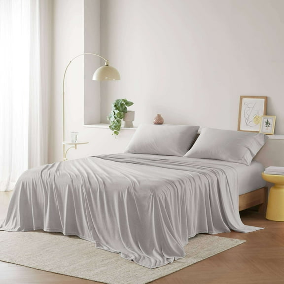 Bedding Sets Cotton Blend Jersey Knit All Season Sheet Set Full,Bed Sets