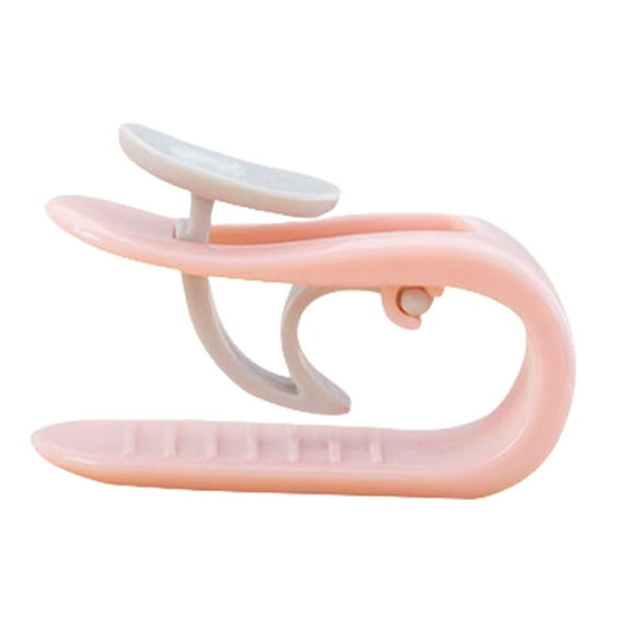 Bedding Sheet Fasteners, Non-Marking Snap Clips, Anti-Slip Sheet Holders, 1 Pack, Purple/Mint/Pink (Pink)