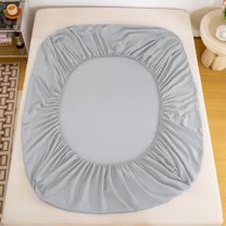 Bedding Sheet,Full Size Bed Sheet Set Cooling Sheets, Fitted Sheet Mattress Cover Piece Non Slip Fixed Bed Cover Full Cover Mattress Protector Bed Cover