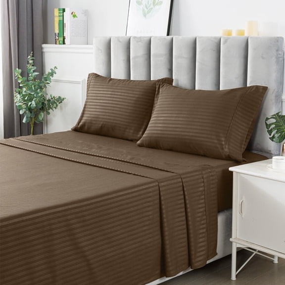 Bedding Sheets & Pillowcases, Extra Soft Cooling Bed Sheets, Stain Resistant, 3 Pcs