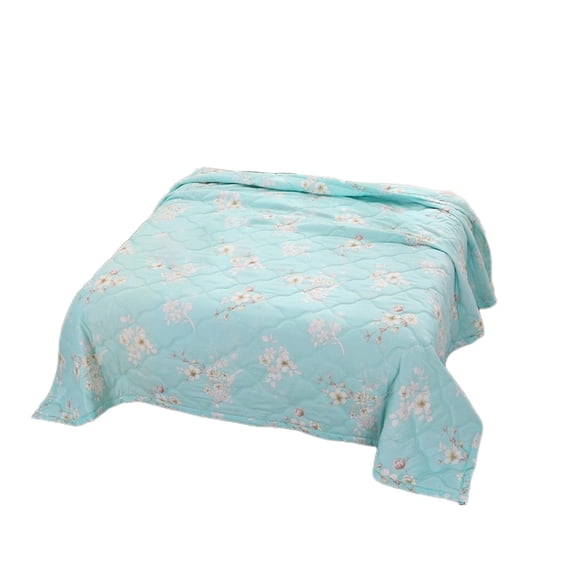 Bedding White 100% Cotton Blanket, Soft Lightweight Breathable Dorm Bed Blanket for All Season, Air Conditioning Blanket, 39.3X59In