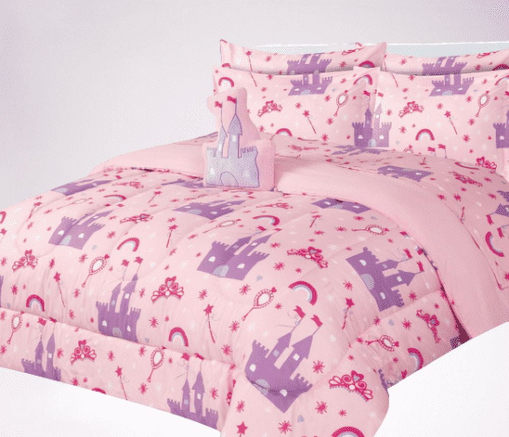 SAMIMPORT-2011 6-Piece Princess Palace Bed in a Bag, Twin