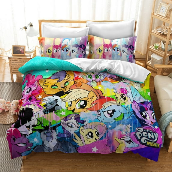 Bedding set My Little Pony 3-piece set 1 quilt cover and 2 pillowcases