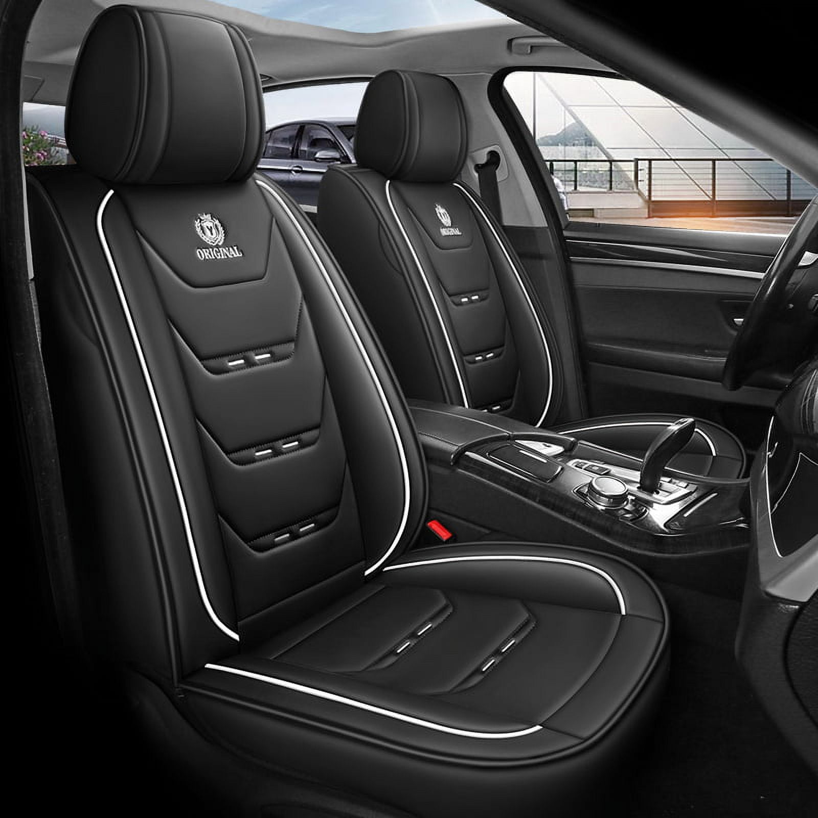 Beddinginn Car Seat Covers for 5-Seater Automotive Sport Theme