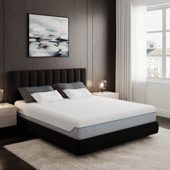 Beddle Twin Mattress,12 inch Cooling Memory Foam Mattress in a Box Medium Firm for Pressure Relief