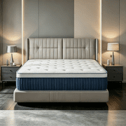 Beddle Hybrid Spring mattress, Twin Mattress in a Box, Medium Individual Pocket Springs Mattress, 10 inch