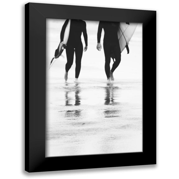 Beddoes, Ingrid 11x14 Black Modern Framed Museum Art Print Titled - Surf I