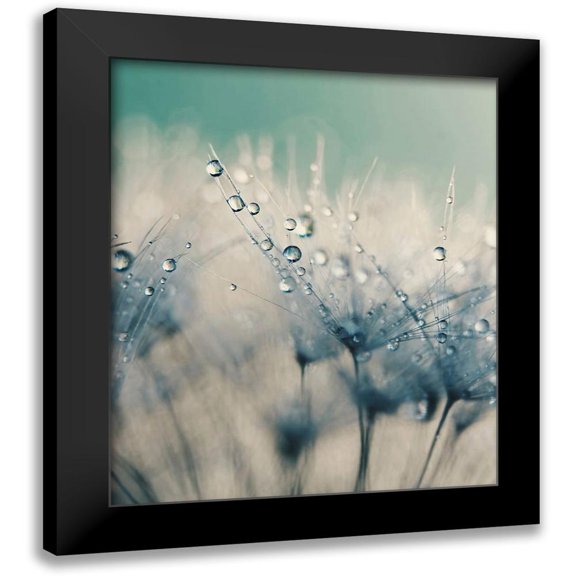 Beddoes, Ingrid 12x14 Black Modern Framed Museum Art Print Titled - Bashful Blue