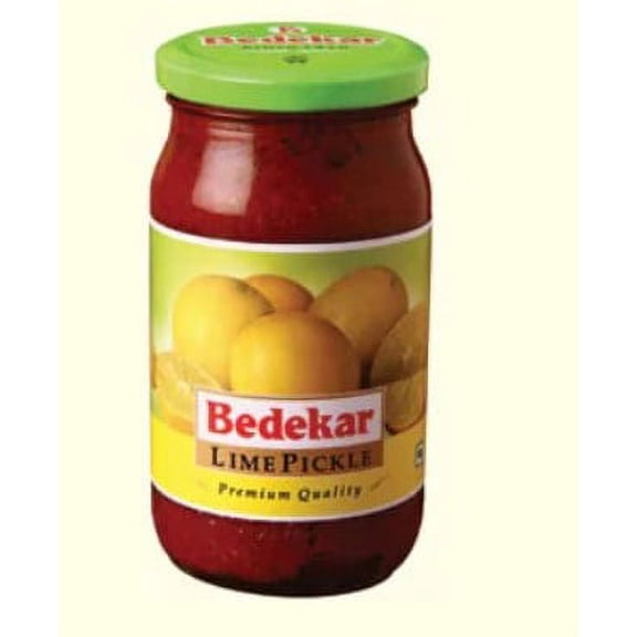 Bedekar Lime Pickle 400 gm bottle Pack of 2