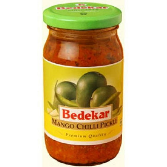 Bedekar Mango Chili Pickle 400 gm bottle
