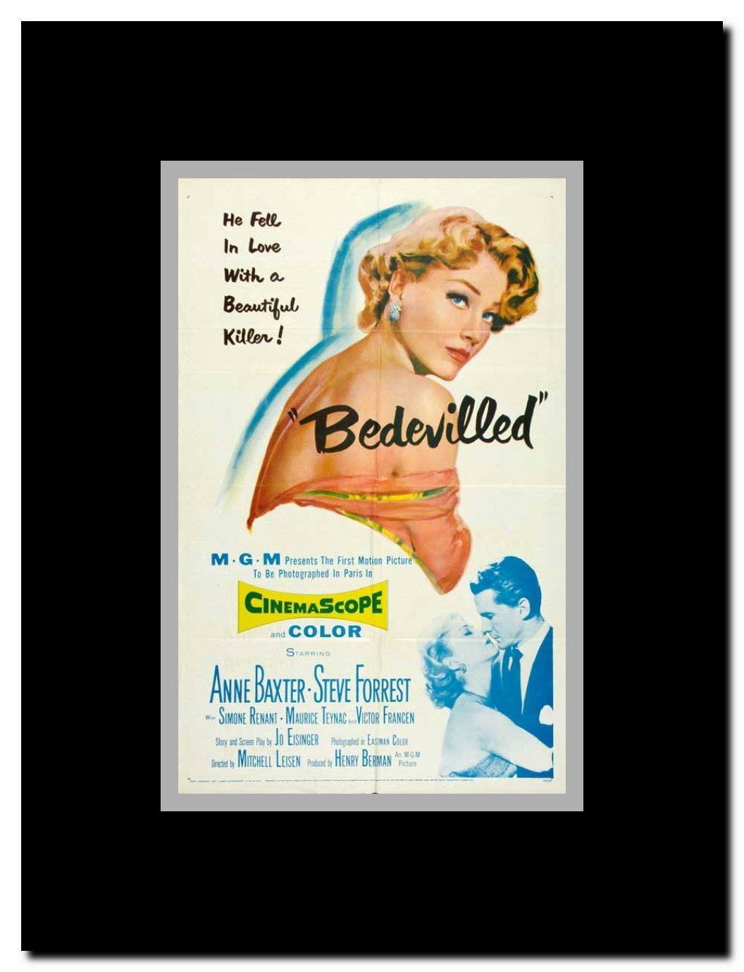 Bedevilled Framed Movie Poster