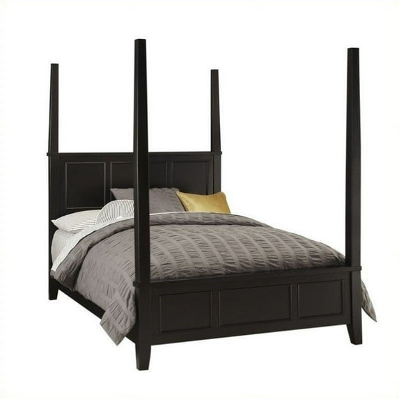 Bedford Black Queen Poster Bed