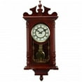 thumbnail image 1 of Bedford Collection Redwood 25 in. Wall Clock with Pendulum & Chime, 1 of 1
