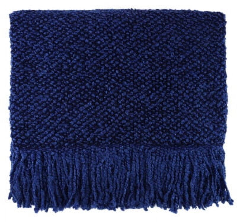 Bedford Cottage Campbell Throw Blanket, Indigo (311-146)