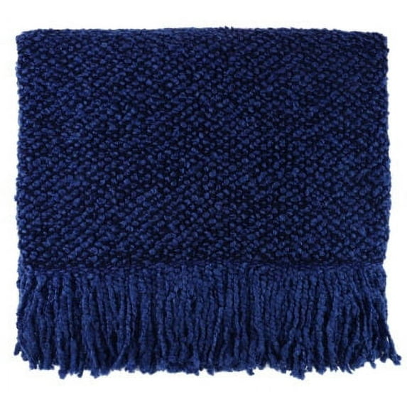 Bedford Cottage Campbell Throw Blanket, Indigo (311-146)