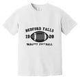 thumbnail image 1 of Bedford Falls Varsity Football It's A Wonderful Life Comfort Color T-Shirt, Unisex, up to size 4XL, 1 of 4