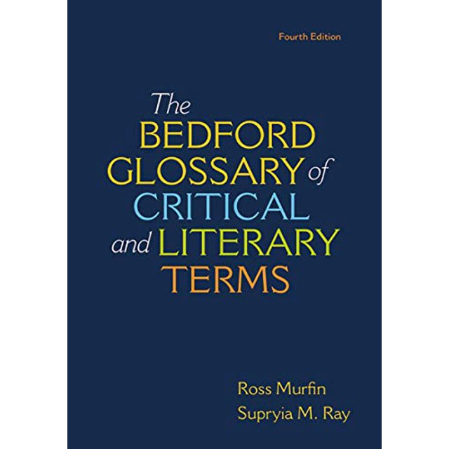PreOwned Bedford Glossary of Critical & Literary Terms, 9781319035396