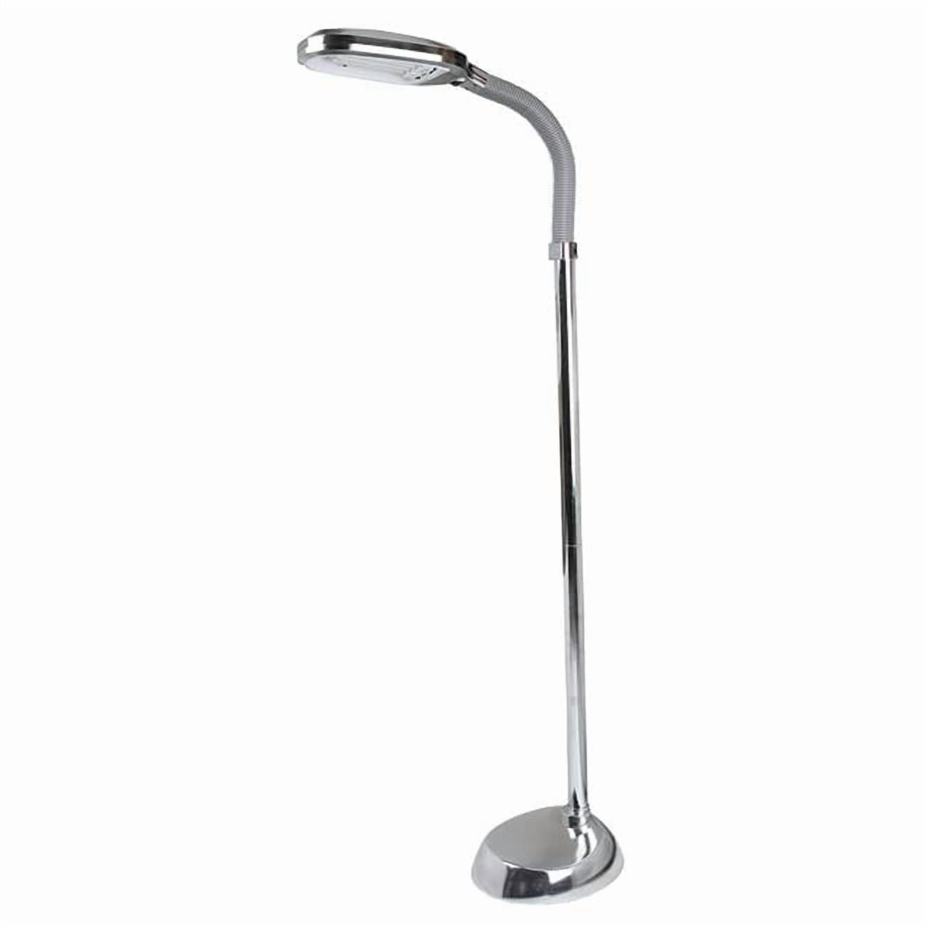 Bedford Home 72A-1242S Sunlight Floor Lamp, 5 ft. - Silver