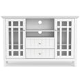 thumbnail image 1 of Bedford SOLID WOOD 53 inch Wide Transitional TV Media Stand in White, 1 of 11