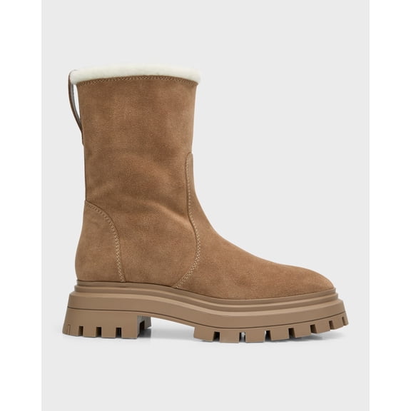 Bedford Suede Shearling Winter Booties